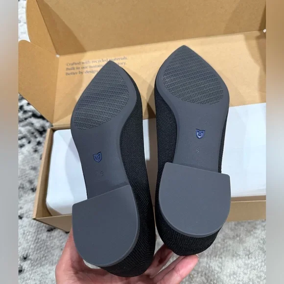 New in box! Rothy’s The High Point in Black size 9 - Picture 14 of 16